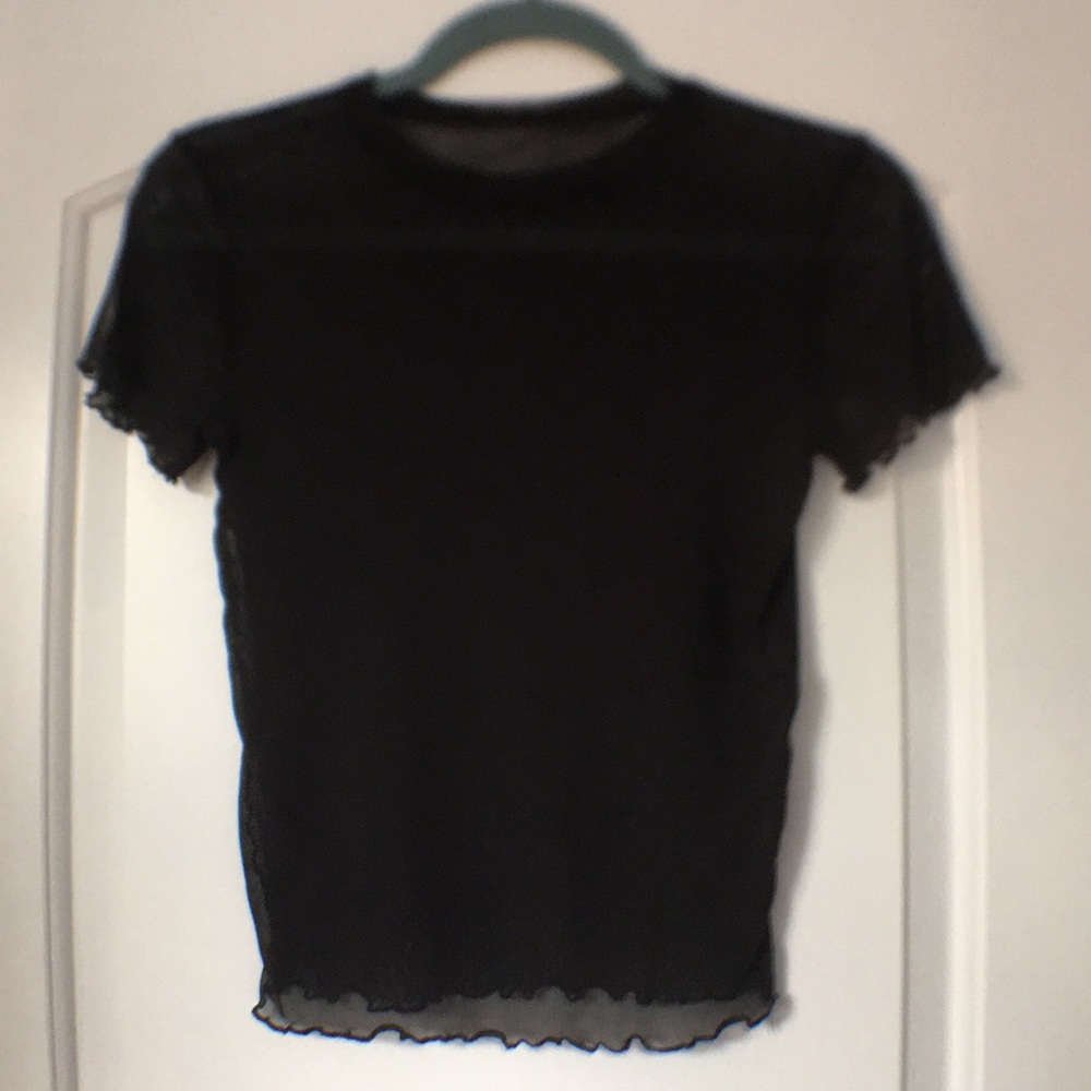 sheer t-shirt